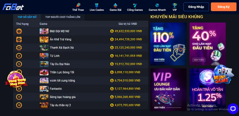 Các phương thức thanh toán đa dạng tại fe88 bet
